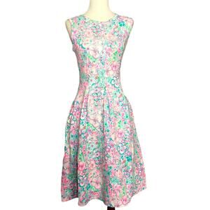 Lilly Pulitzer Kinsey Dress Resort White Love Bug Dress Size XS NWT